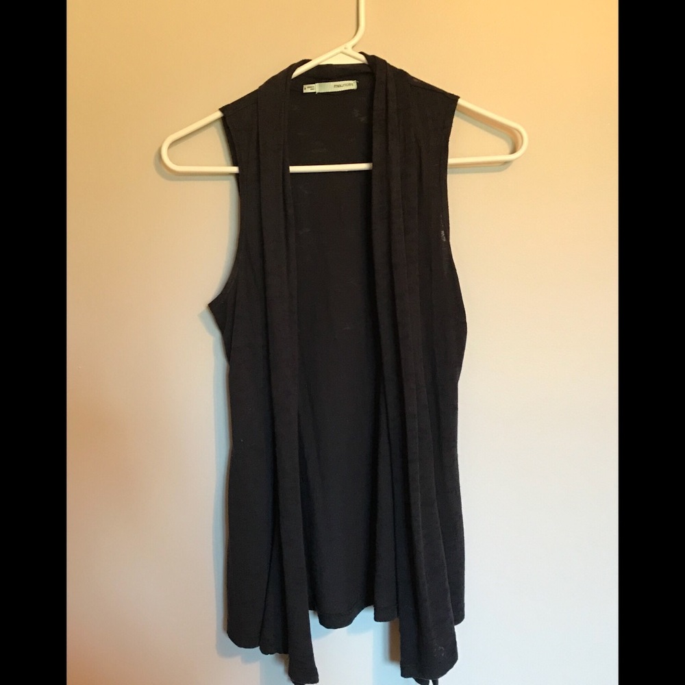 Sleeveless Cardigan